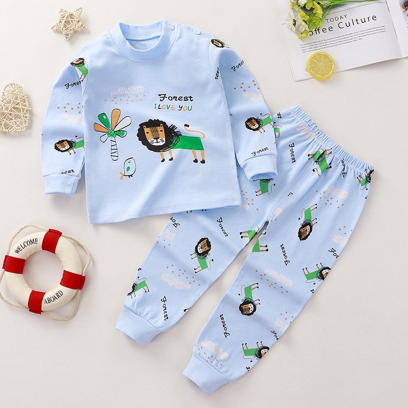 2022 autumn and winter baby clothing sets long sleeve + trousers children cartoon comfortable boy girl baby clothes sets