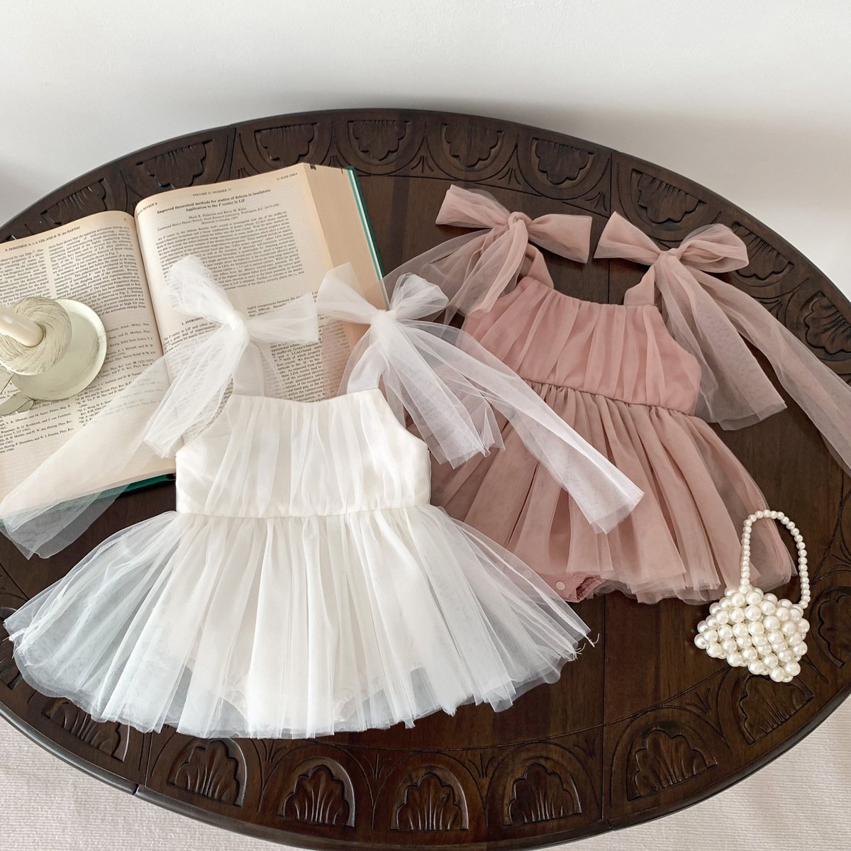 Infant Clothes Summer Girl Princess Romper Dress Fashion Baby Mesh Sleeveless Bodysuit