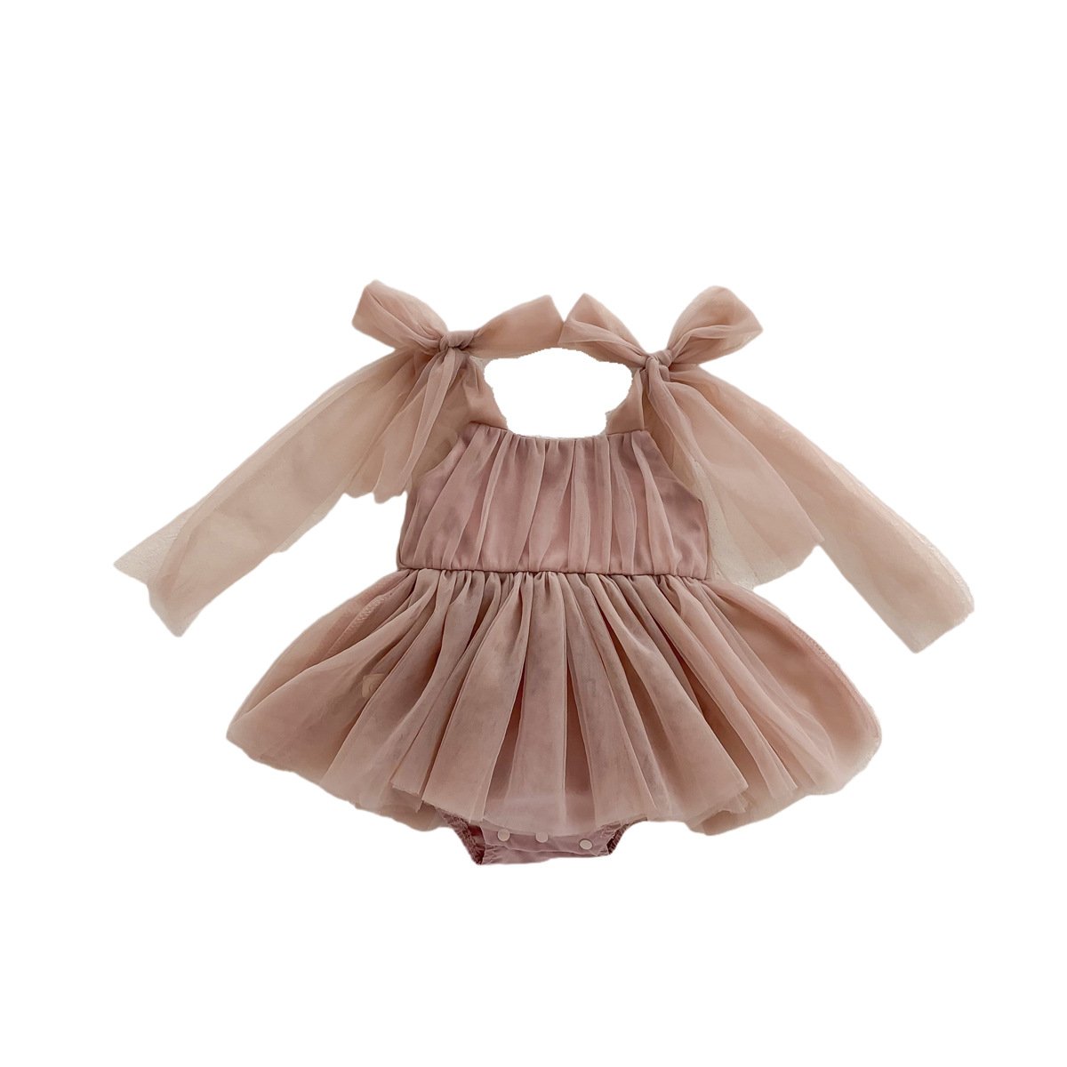Infant Clothes Summer Girl Princess Romper Dress Fashion Baby Mesh Sleeveless Bodysuit
