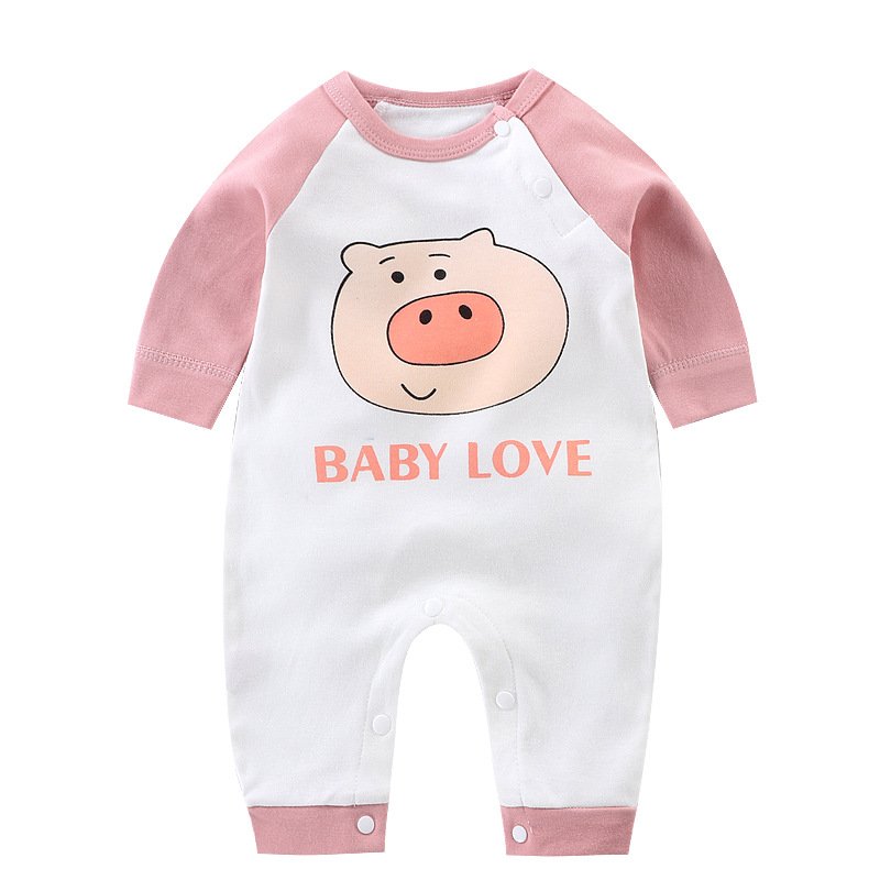 Custom Print New Born Baby Clothes Rompers Romper Clothes Long Sleeve Baby Rompers Wholesale