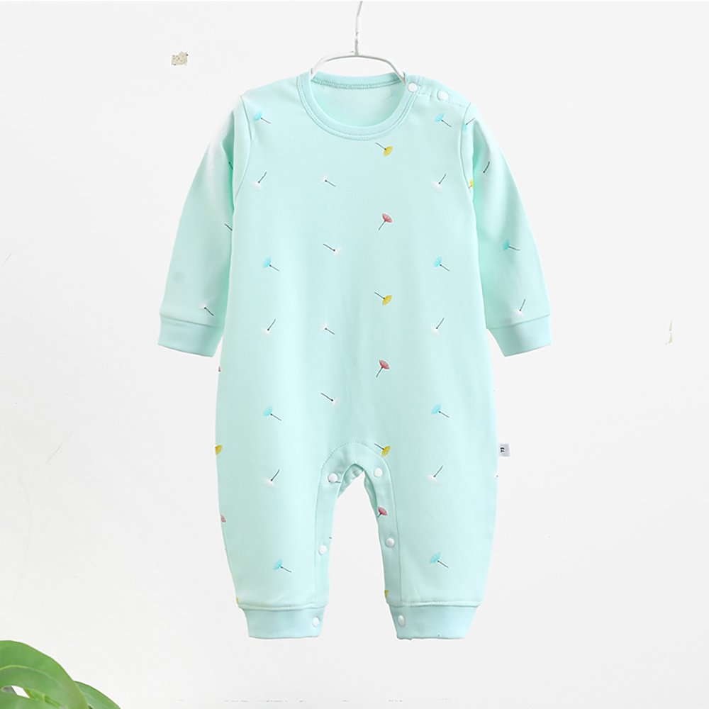 Baby clothes autumn and winter baby one-piece long-sleeved newborn clothes 0-3 years old cotton baby romper