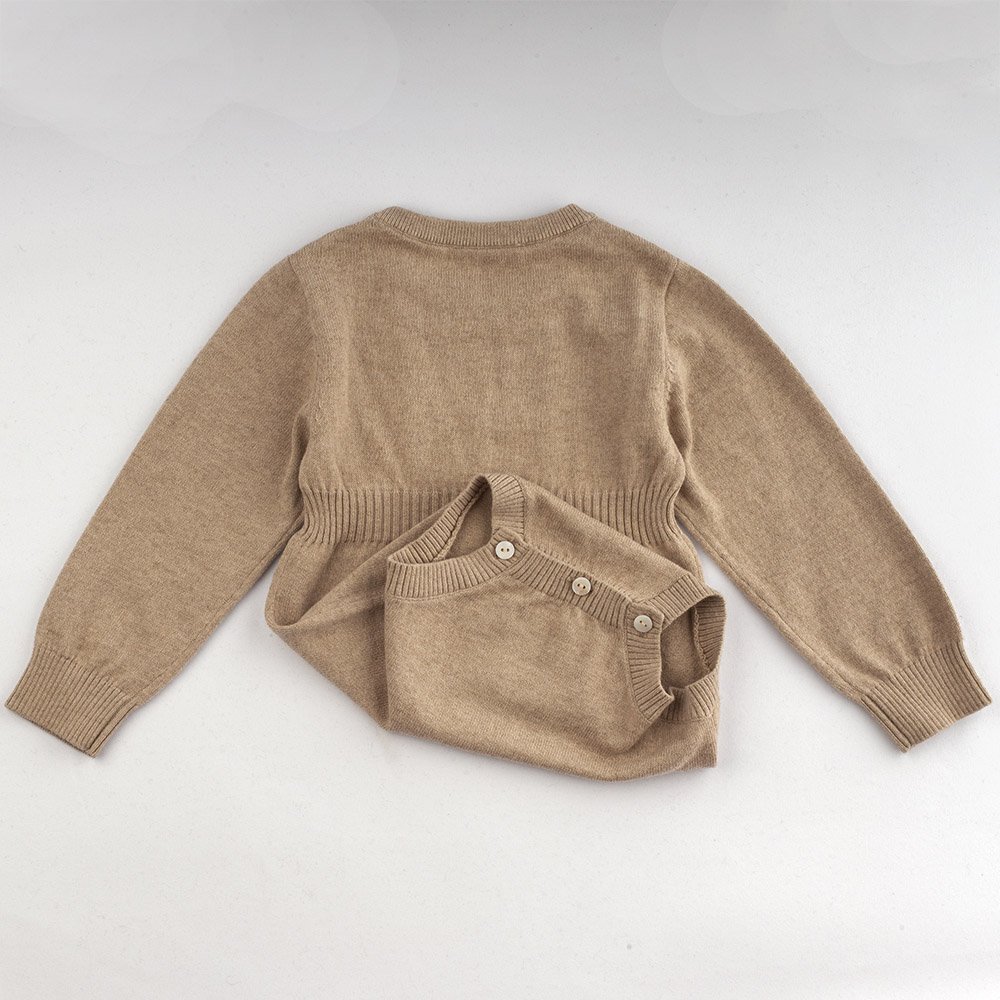 Custom Unisex onesies cotton cashmere knitted baby sweatshirt romper overalls knit baby romper