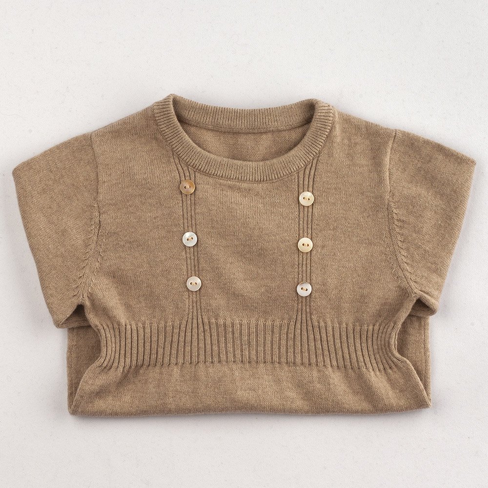 Custom Unisex onesies cotton cashmere knitted baby sweatshirt romper overalls knit baby romper