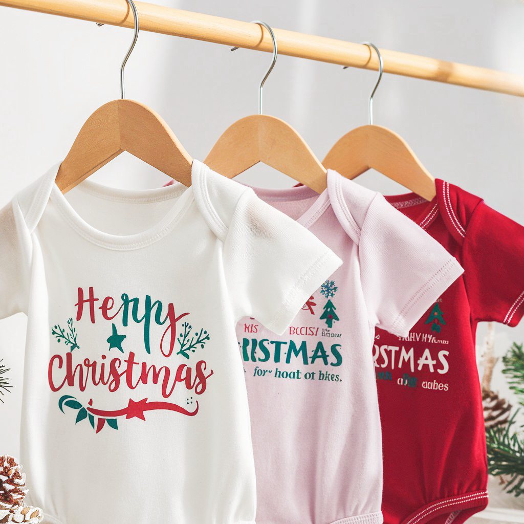 Christmas Cheap Price OEM ODM Knitted Organic Cotton Custom Logo Print Baby Onesies Bodysuit Baby Rompers