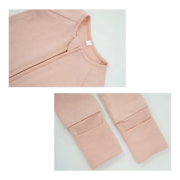 Baby Clothes Manufacturer Baby Romper Custom Bamboo Pajamas Wholesale Baby Onesie Zipper Rompers