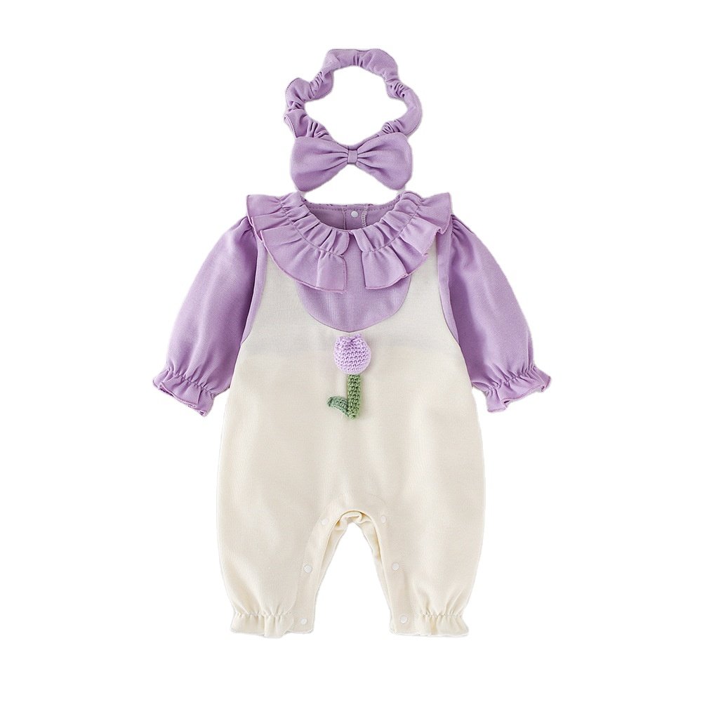 2024 New Autumn Baby Rompers Baby Fashion Cute Cotton Rompers Infants one-piece Jumpsuit Baby Clothes