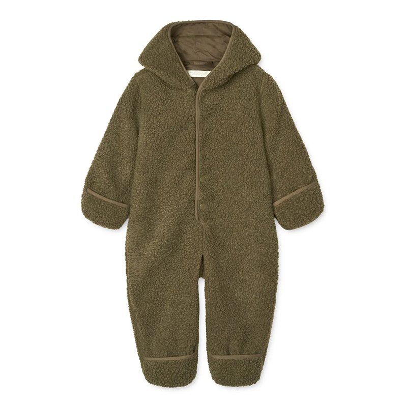 wholesale Toddler sleepsuit 100% Recycled Polyester Infant Jumpsuit teddy fleece baby rompers Baby Winter Fleece romper