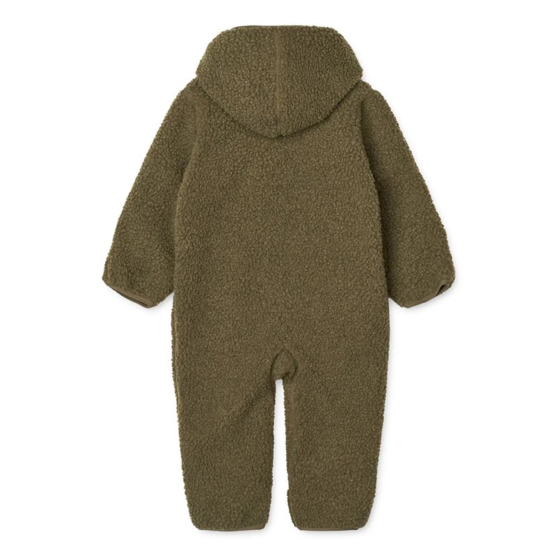 wholesale Toddler sleepsuit 100% Recycled Polyester Infant Jumpsuit teddy fleece baby rompers Baby Winter Fleece romper