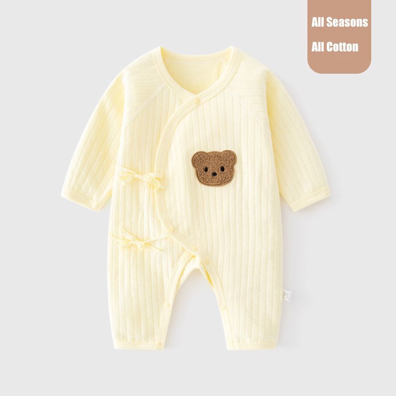Newborn Baby Romper Cotton Long Sleeve Jumpsuits for Boys Girls Spring Autumn Infant Bodysuit New Born One-Pieces Clothing 0-6 M