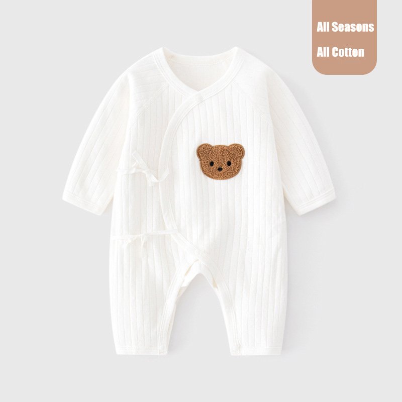 Newborn Baby Romper Cotton Long Sleeve Jumpsuits for Boys Girls Spring Autumn Infant Bodysuit New Born One-Pieces Clothing 0-6 M