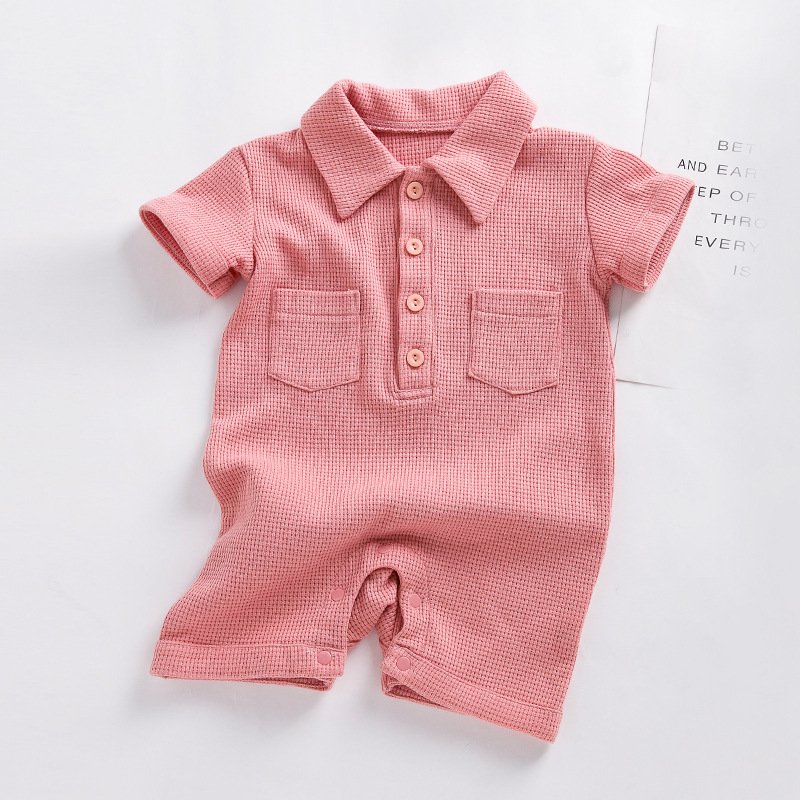 infant baby romper short sleeve bodysuit Girl Newborn Infant Baby Girl Clothes Romper Shorts Set Summer Outfits