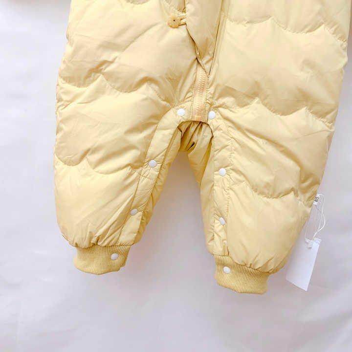 2024 Cute Winter Newborn Down Coat Clothes suit One-piece Down Jacket Baby Crawling Clothes Rompers Jumpsuit