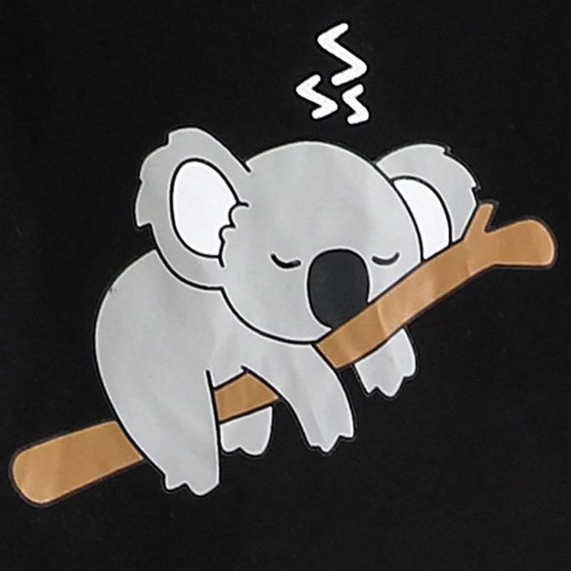 2023 Spring Autumn Infant Boy Clothing Set Long Sleeve Cartoon Koala Romper Pants Hat 3 Piece Newborn Baby Clothes