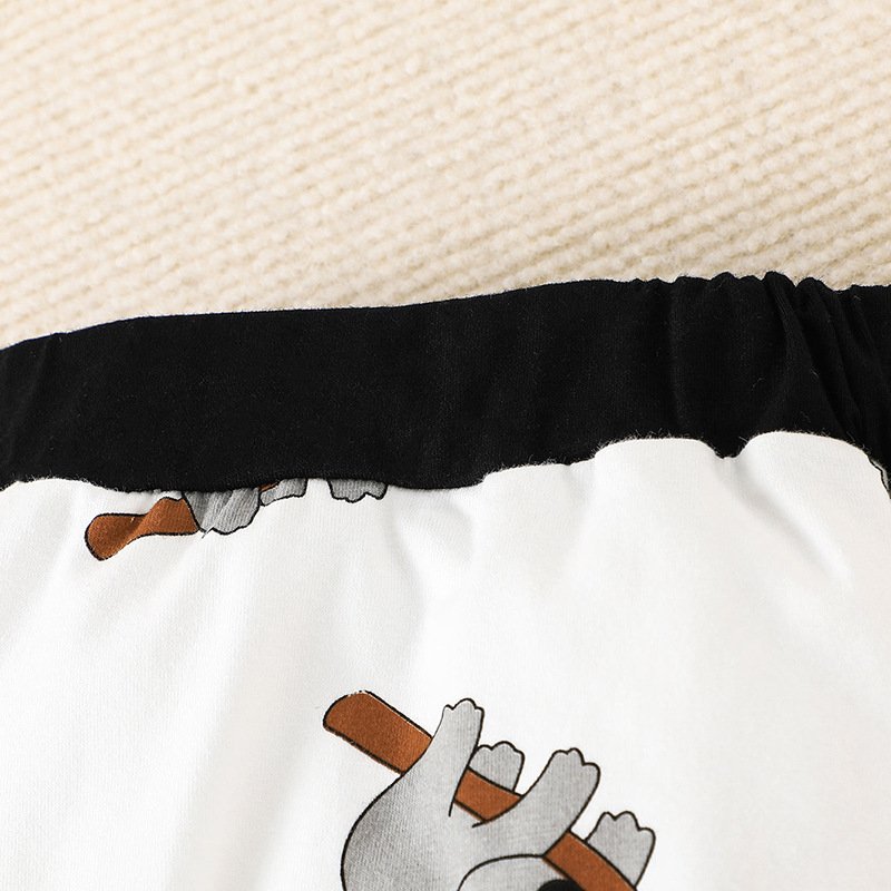 2023 Spring Autumn Infant Boy Clothing Set Long Sleeve Cartoon Koala Romper Pants Hat 3 Piece Newborn Baby Clothes