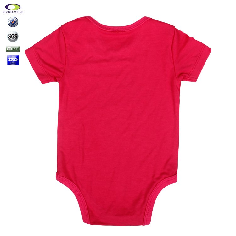 custom your own Hot Sale Organic Cotton Baby Rompers Wholesale Baby Clothes