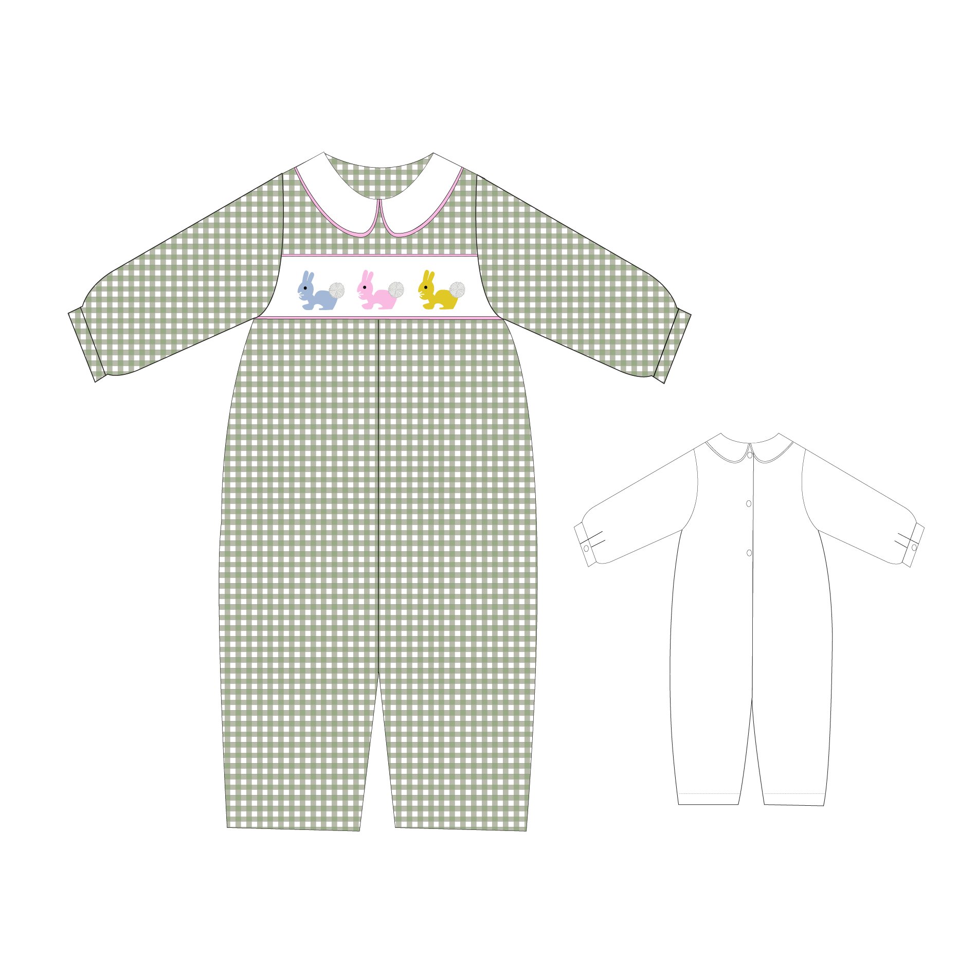 Yihui 100% cotton comforter organic cotton baby rompers wholesale ODM for little girl baby clothing romper