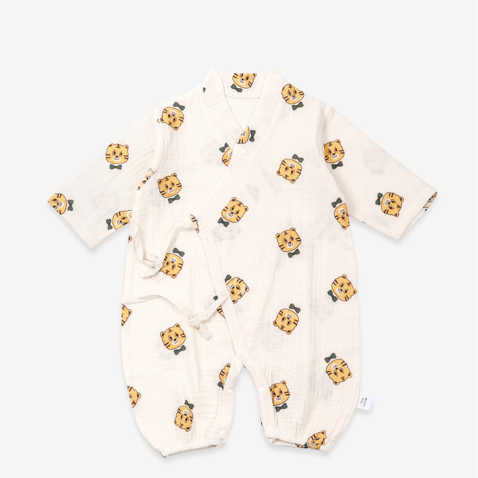 Baby Long Romper With Zip Wholesale Blank Clothes Baby Bubble Romper Gots Baby Romper