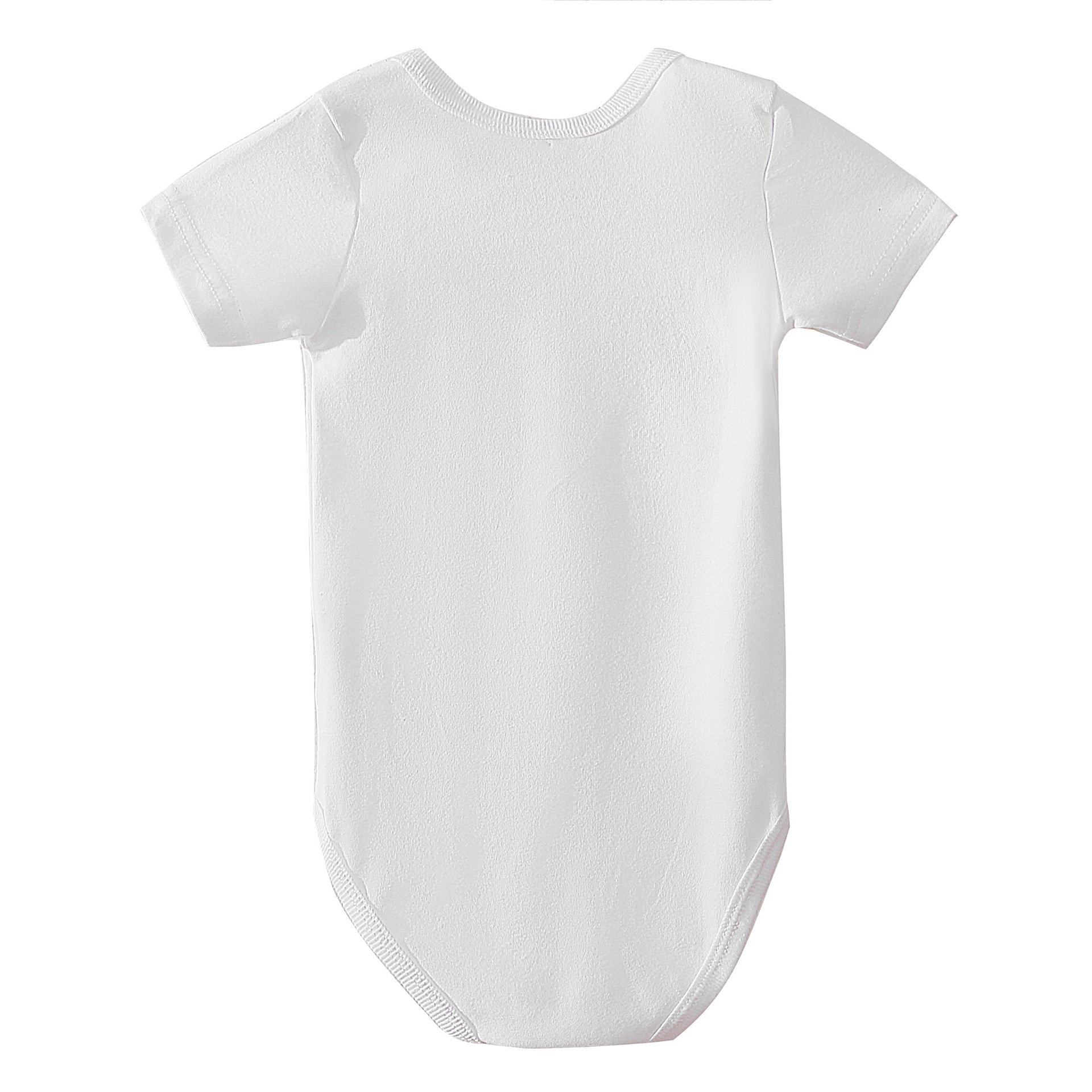 100% Organic Cotton Baby Bodysuit Natural Dyed Short Sleeve One-Piece Bodysuits Baby Romper Set 5 Pieces