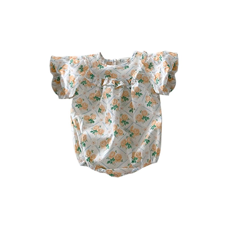 Baby Girls onesies knitted baby romper organic jumpsuit knit baby romper
