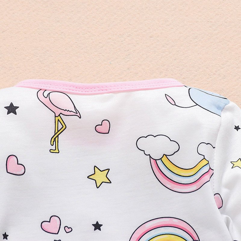 Custom baby romper long sleeve printing organic cotton baby clothes romper girls