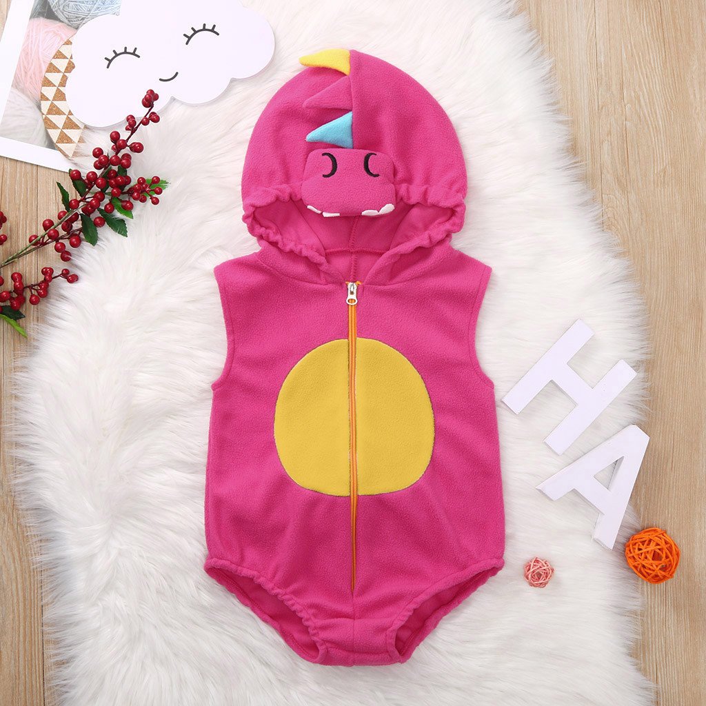 Cross border baby boys and girls cute dinosaur style onesie smocked children clothing Baby Rompers