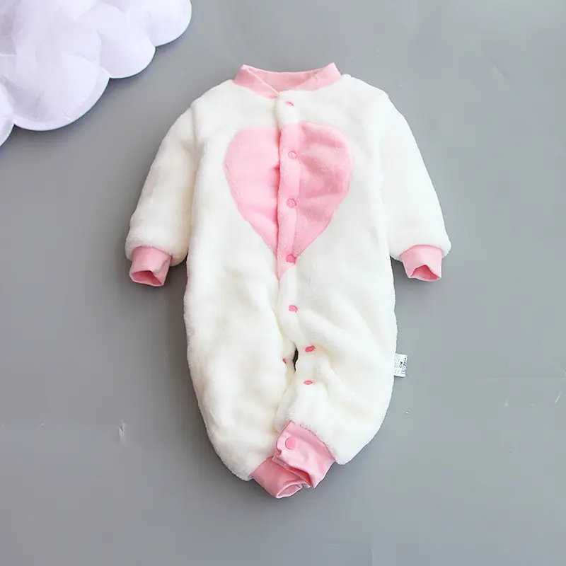2022 New Baby Clothes Winter And Autumn Boys And Girls Baby One-piece Clothes Newborn Home Baby Romper