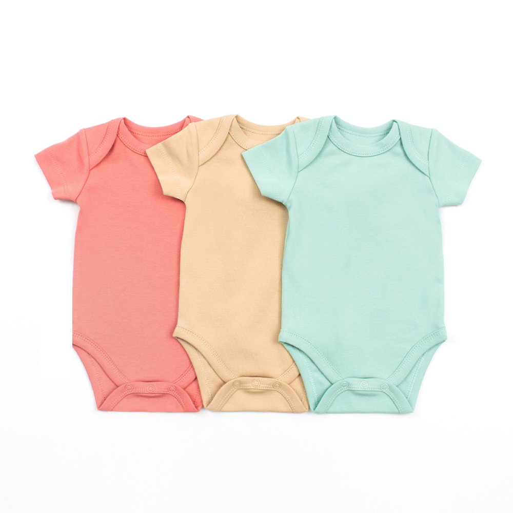 Wholesale Baby Clothes Onesie Sleepsuit Organic Cotton Baby Rompers Bodysuits