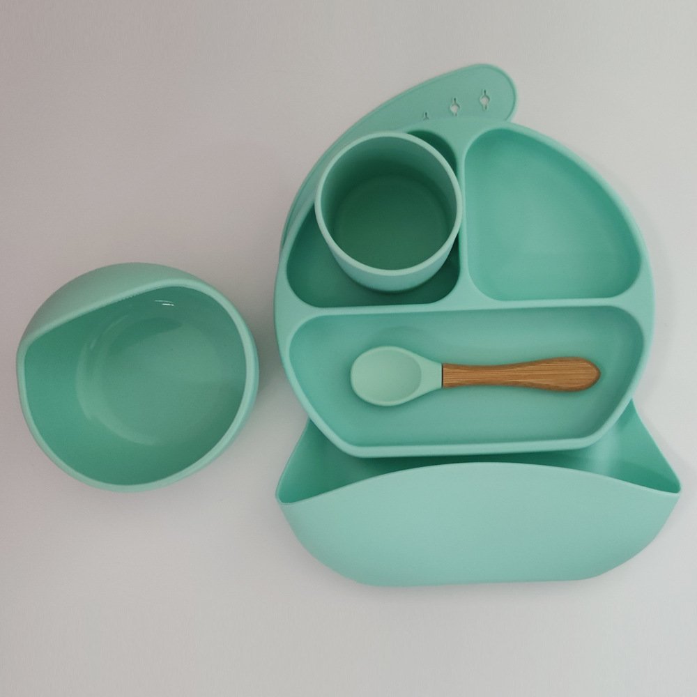 2022 Custom Baby Impermeavel Beb Manga Comprida Infantil De Silicone Babadores Set Para Bebes