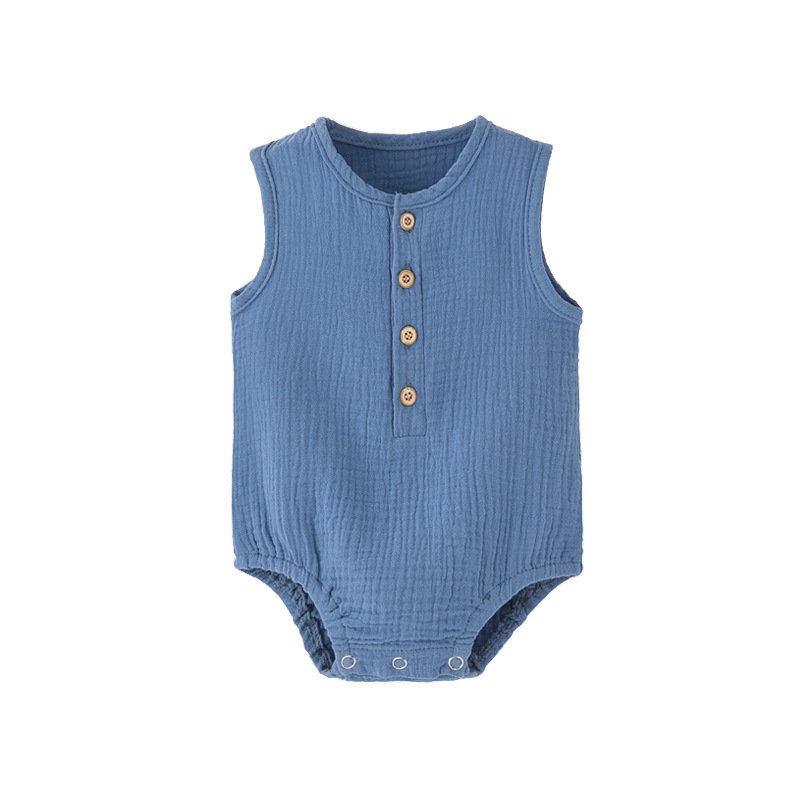 wholesale 100% cotton clothes for kids boy and girl baby jumpsuit summer bubble romper
