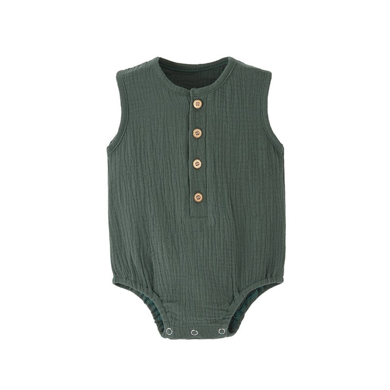 wholesale 100% cotton clothes for kids boy and girl baby jumpsuit summer bubble romper