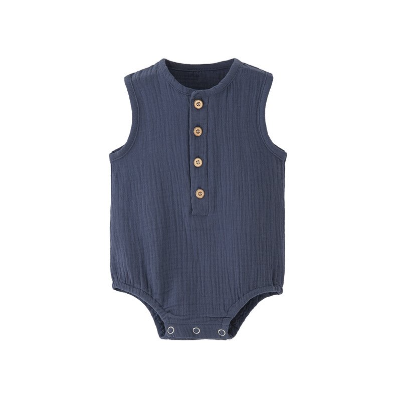 wholesale 100% cotton clothes for kids boy and girl baby jumpsuit summer bubble romper