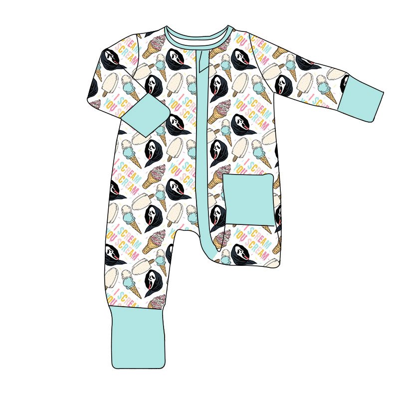 Hot Sale Cheap Factory Price Kids Clothing Bamboo Fabric Long Romper Soft Baby Winter Pajamas