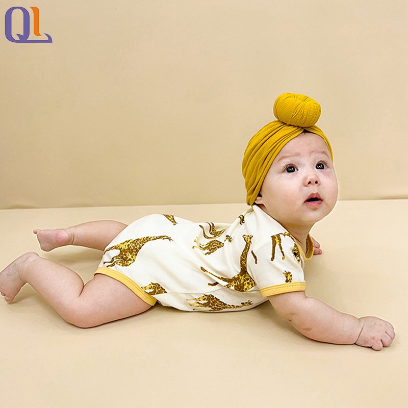 Newborn Unisex onesie Baby Boys Girls Clothes Summer Short Sleeve Baby Romper Cute Sweet Cotton Playsuit Animals Print Outfit