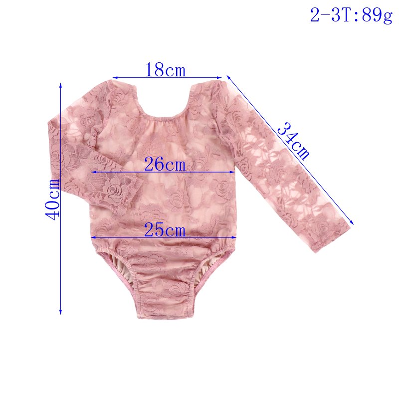 custom Baby girls' long-Sleeve Bodysuit baby rompers baby girl lace rompers
