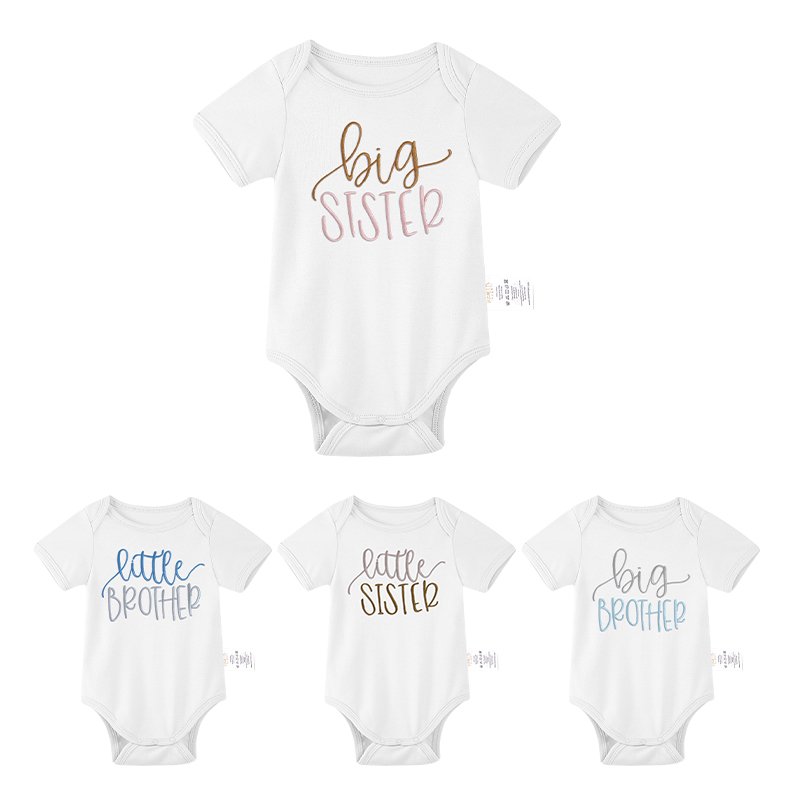 2024 Custom Logo Summer Baby Clothes Boys 0-3 Month Short Sleeve Plain White Soft Bamboo Toddler Baby Rompers