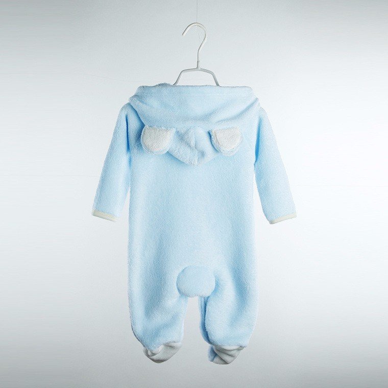 M 0449 Newborn Baby Romper 2020 Fall Winter Warm Soft Baby Boy Girl Clothes Animal Overalls Infant Baby Jumpsuit