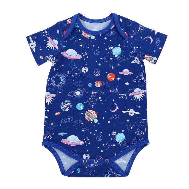Hongbo Bamboo Baby Clothes Romper Onesie Solid Color Baby Bodysuits Custom High Quality Bamboo Baby Romper