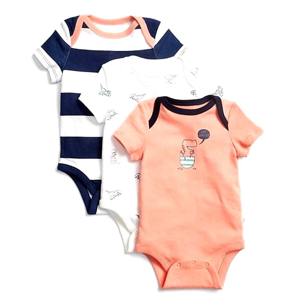Wholesale children's adorable toddlers Multi color Bodysuit Baby Rompers