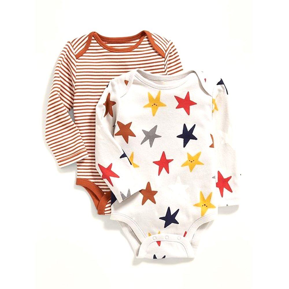 Wholesale children's adorable toddlers Multi color Bodysuit Baby Rompers