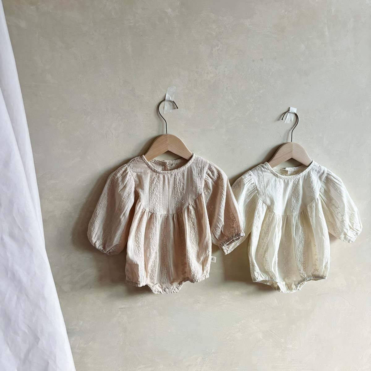 Wholesale 2024 Autumn Baby Clothing Fashion Round Neck Embroidered Round Neck Long Sleeve Baby Rompers