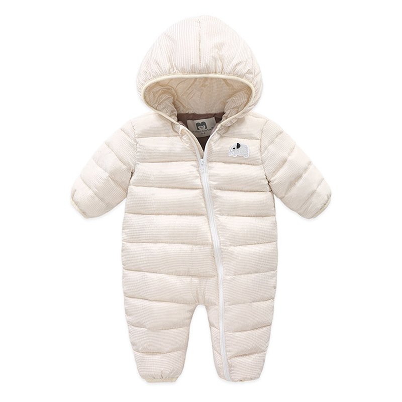 Newborn Baby Rompers Winter Long Sleeve Baby Clothes Soft Fleece Warm Baby Jumpsuits 6-18 Months