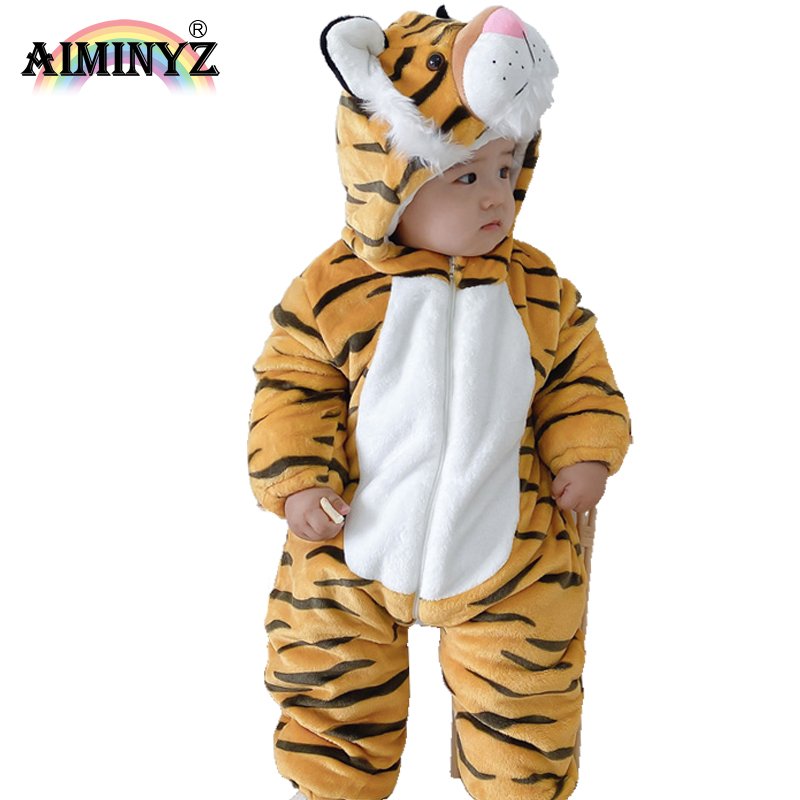 AIMINYZ Wholesale New Arrival Infant Winter Soft Onesie Pajamas Baby Party Performance Rompers Child Polar Flannel Sleepwear