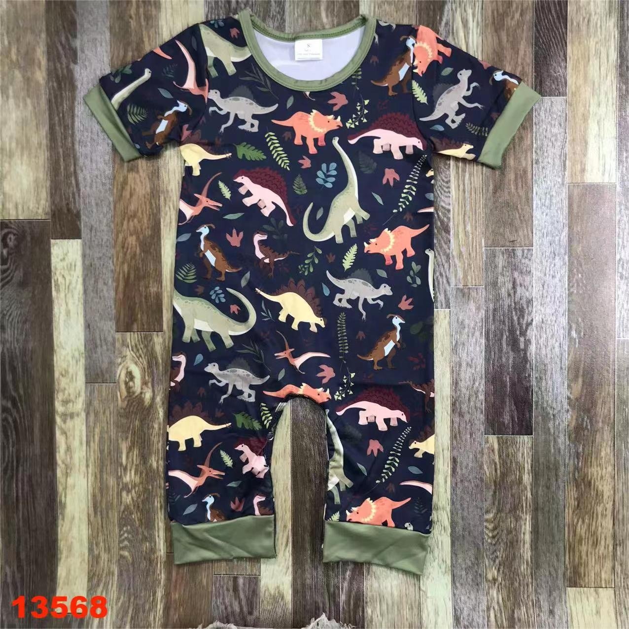 RTS hot sale fall baby clothes kids rompers kids wholesale boutique rompers