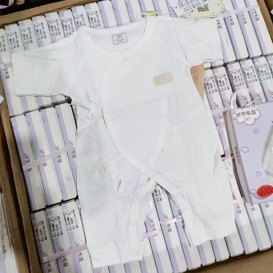 Factory wholesale activities discount large inventory Good quality 100% Cotton baby clothes baby rompers wholesale