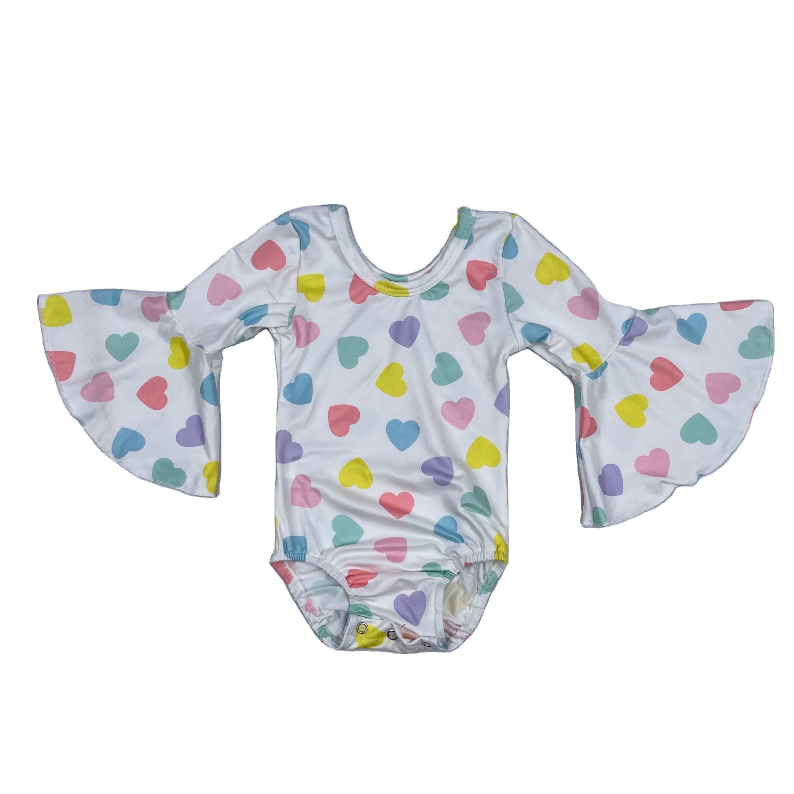 Qingli OEM Custom Baby Clothes Fringe Romper Snap Up New Born Baby Rompers With Tassel