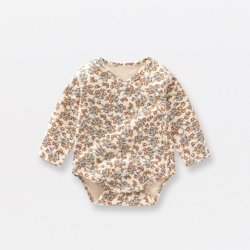 RTS AustinBella High Quality wholesale fashion Newborn baby clothes rompers 100% cotton digital Print Clothing 7002