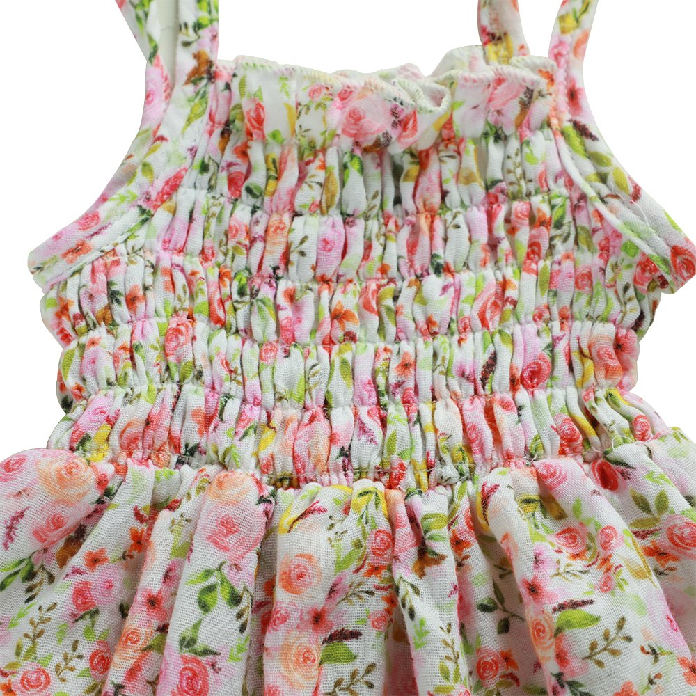 Puresun customized 100% cotton newborn baby clothing floral muslin baby romper double gauze baby bubbles