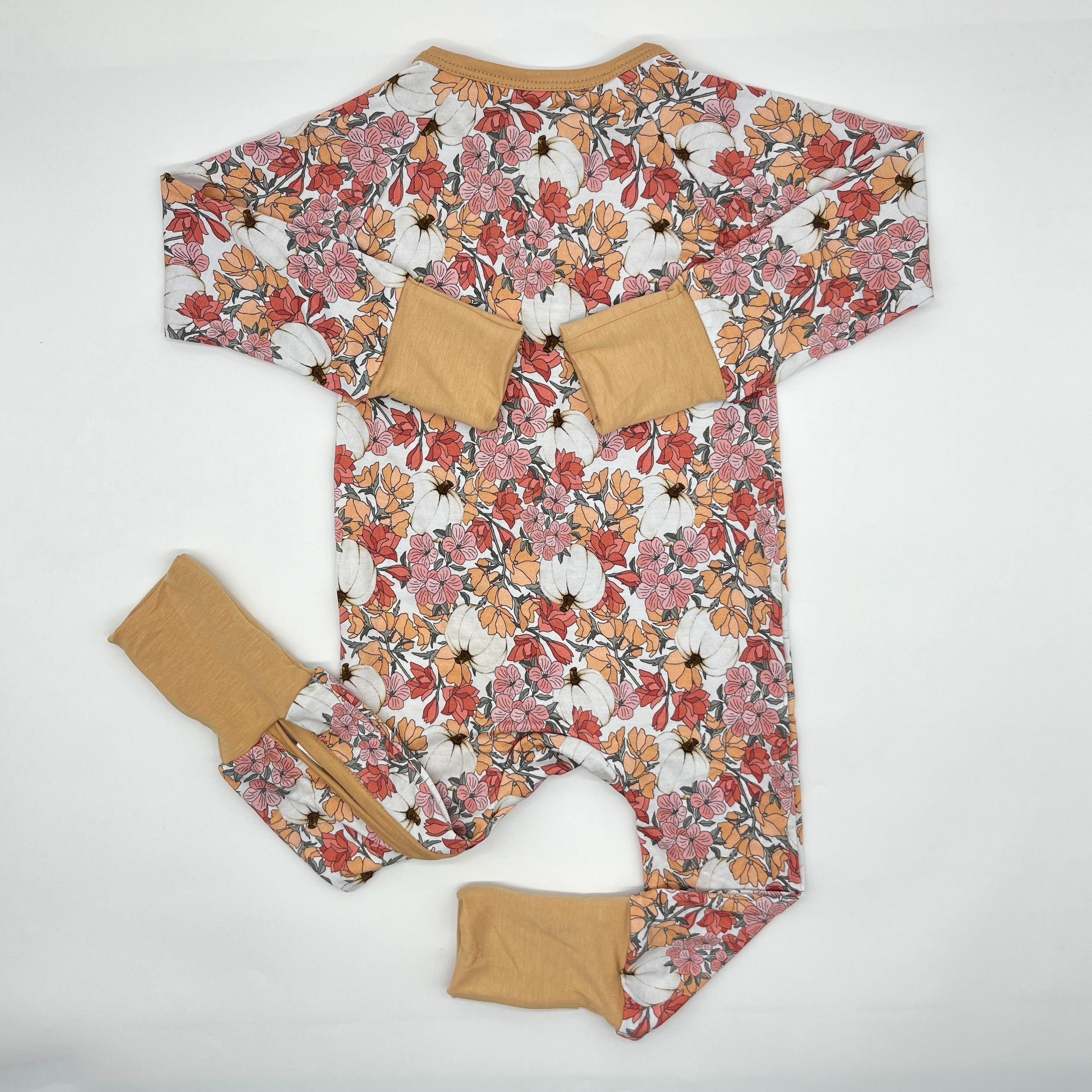 Top-Ranking Custom Kids Clothing Autumn Sea Style Spandex Baby Pajamas Bamboo Viscose Knitted with Bamboo Zipper Size 2T