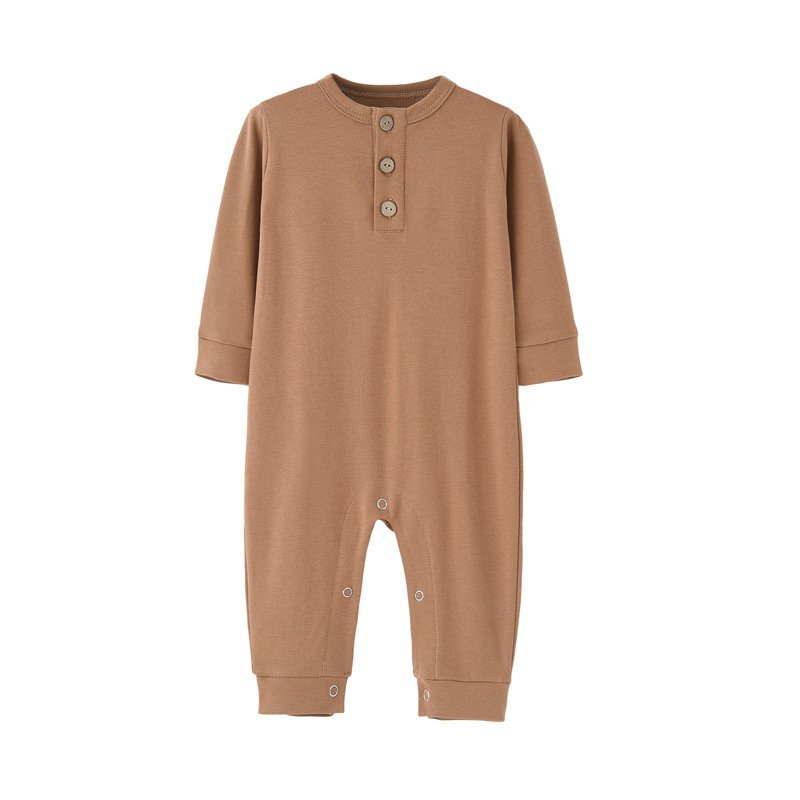 Wholesale Baby Wear Girl Clothes 2024 Spring New Design Overalls Baby Boy Jumpsuit 100% Cotton Long Sleeve Pajamas Baby Rompers
