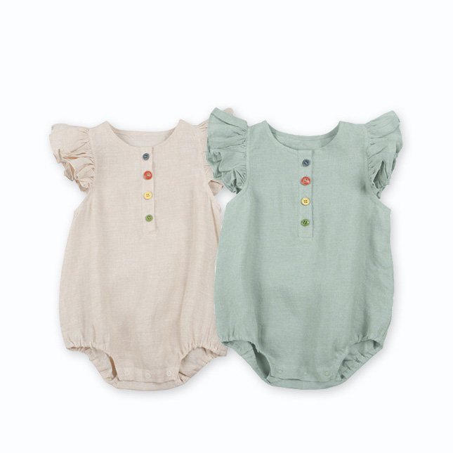 Cute baby summer jumpsuit cotton baby rompers